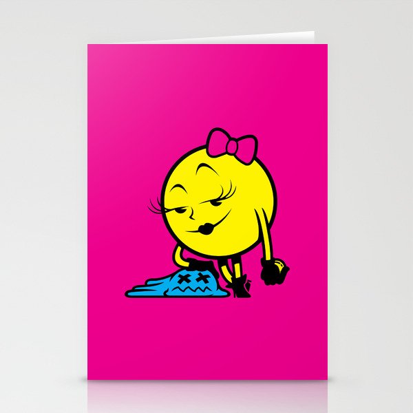 Ms. Pac-Man Stationery Cards