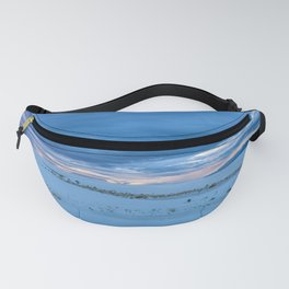 White Sand Winter Storm Fanny Pack