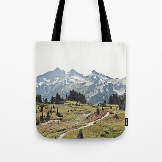 Mountain Trail Tote Bag