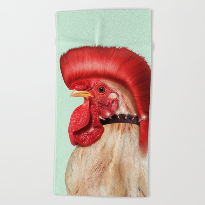 Punk Cock Beach Towel