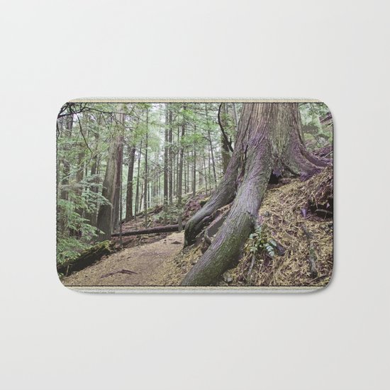 BIG CEDAR ALONG MOUNTAIN LAKE TRAIL Bath Mat