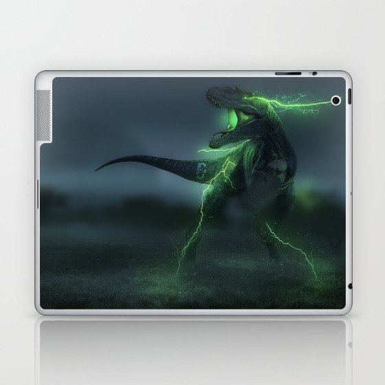 Lightning Dino Laptop & iPad Skin