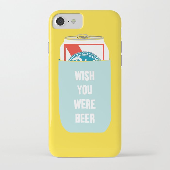 wish you were beer iphone case