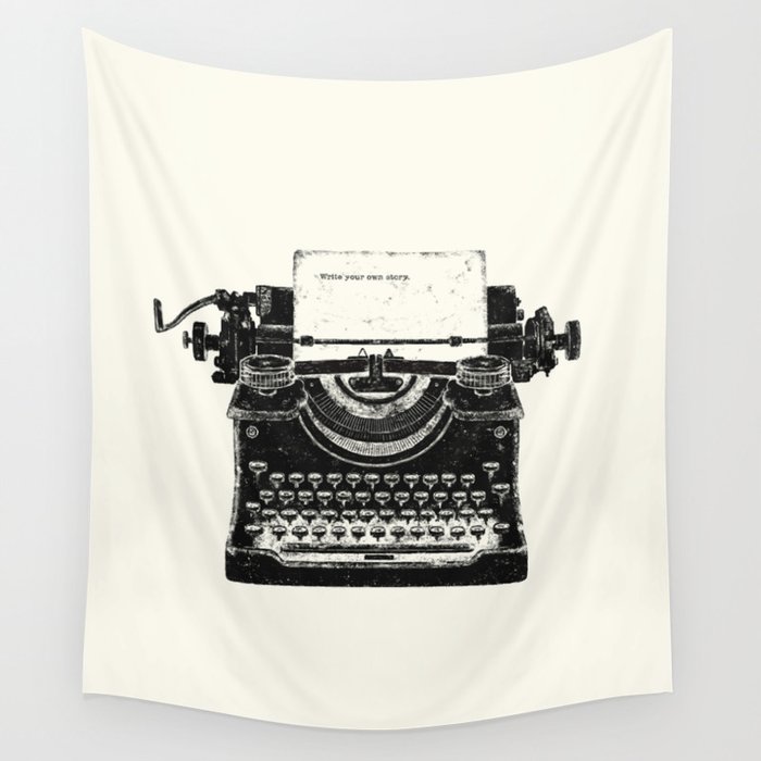 WRITE YOUR OWN STORY Wall Tapestry