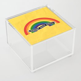 SUPPORT EQUAL RIGHTS. Acrylic Box