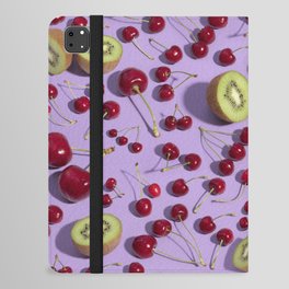 Cherries and kiwis iPad Folio Case