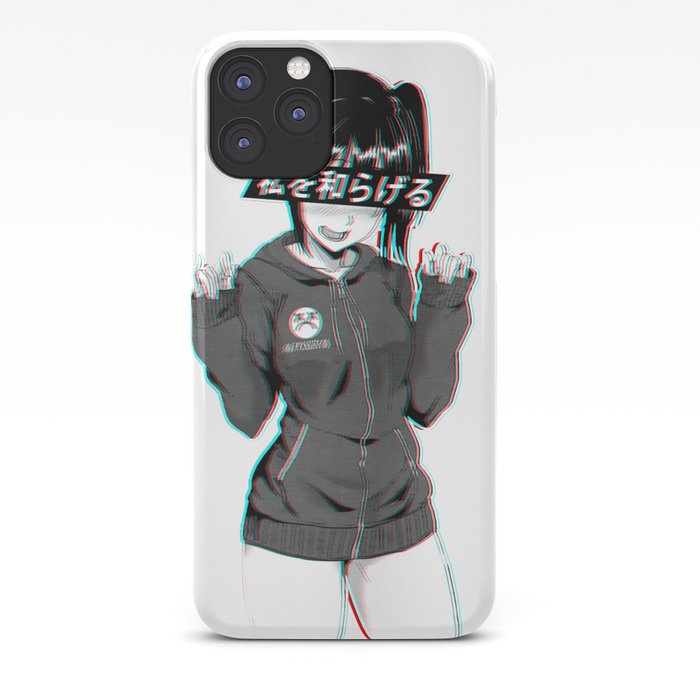 Relief Sad Japanese Anime Aesthetic Iphone Case By Poser Boy Society6