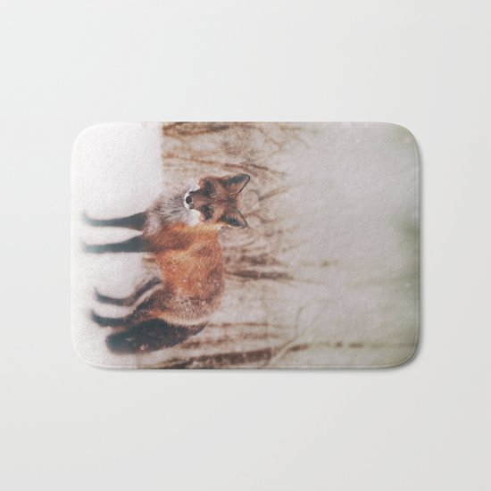 Winter Visitor Bath Mat