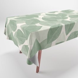 minimalistic leaves 2 Tablecloth