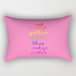 rainbow Rectangular Pillow