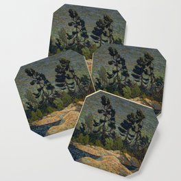 Tom Thomson - Byng Inlet, Georgian Bay - Canada, Canadian Oil Painting - Group of Seven Coaster