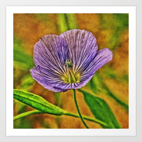 Blue Art Print