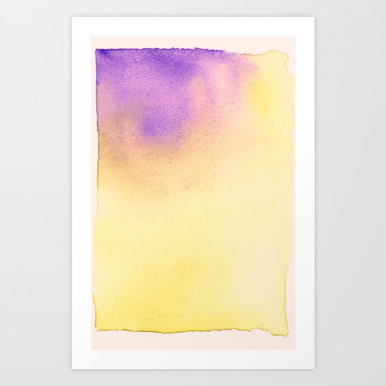 Watercolor c. Art Print