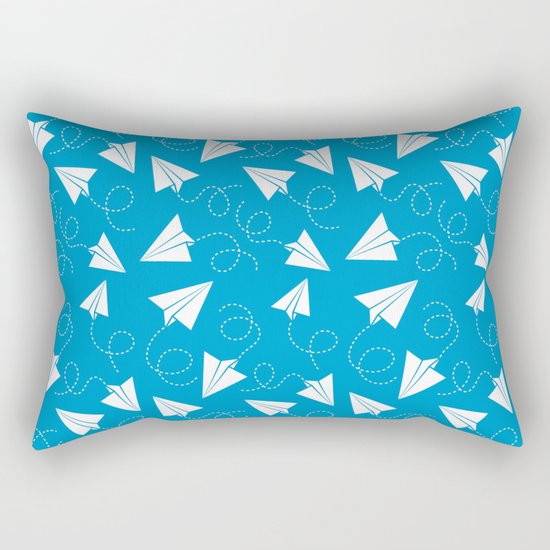 Paper Plane Rectangular Pillow