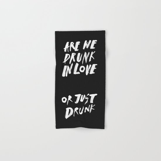 DRUNK Hand & Bath Towel