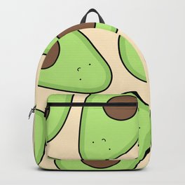 Cute Avocado Pattern Backpack | Avocados, Avocado, Kawaii, Cute, Drawing 