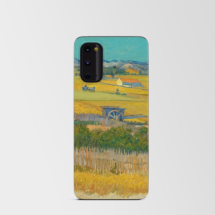 The Harvest, 1888 by Vincent van Gogh Android Card Case