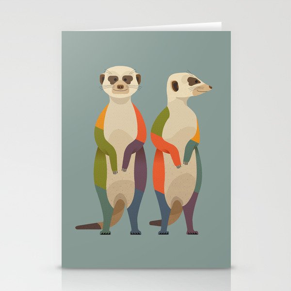 Meerkats Stationery Cards