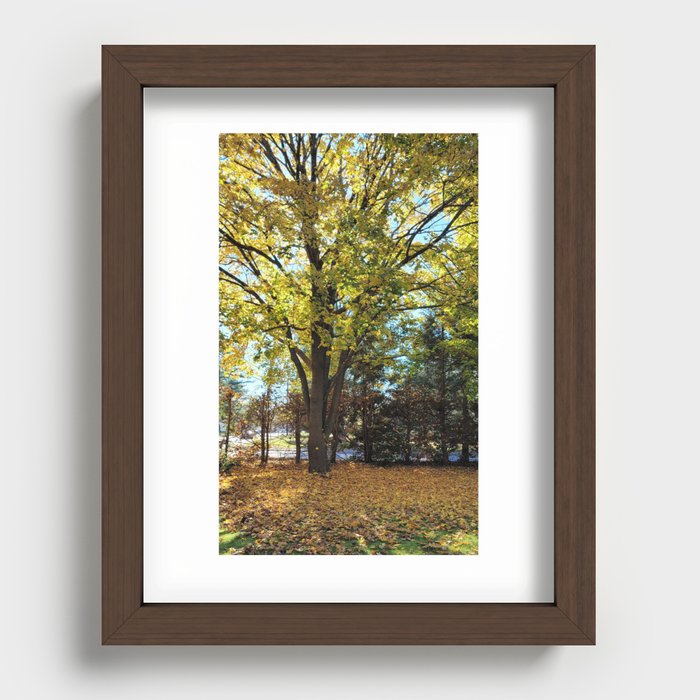 Fall 2021 Recessed Framed Print