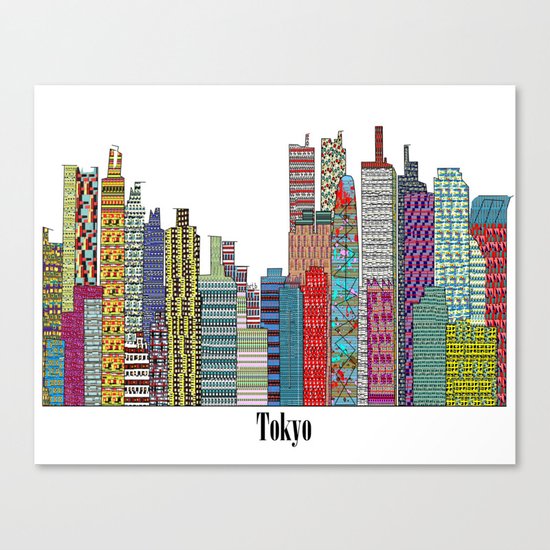 Tokyo Canvas Print