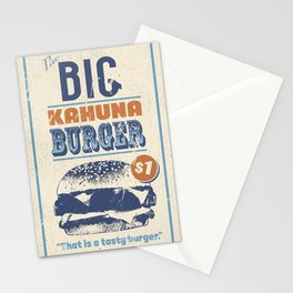 Big Kahuna Burger Stationery Card
