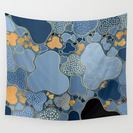 My Blue Imaginary Ceiling Wall Tapestry