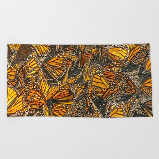 FLIGHT PATTERNS Beach Towel