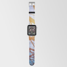 Abstract modern glass roof of Hamburg metro station Apple Watch Band