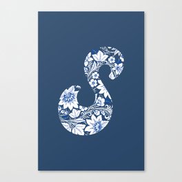 Chinese Element Blue - S Canvas Print