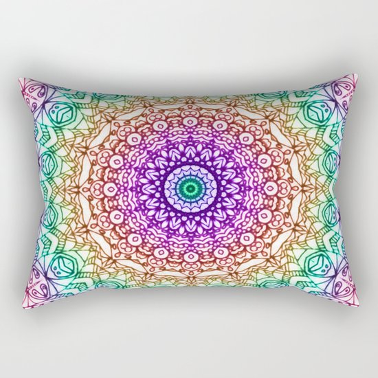 Mandala Mehndi Style G379 Rectangular Pillow
