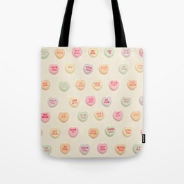 what does your heart say? Tote Bag