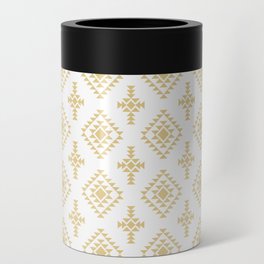 Tan Native American Tribal Pattern Can Cooler