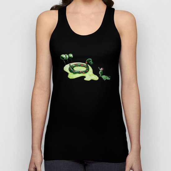 The Lake Monster Unisex Tank Top
