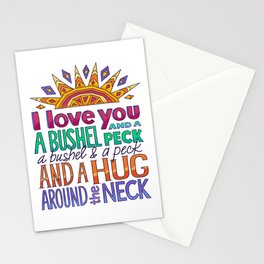 Bushel and a Peck  Stationery Cards