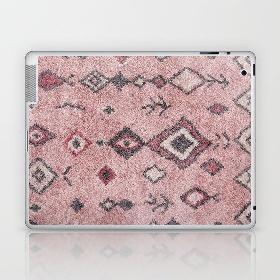 Traditional Heritage Moroccan Rug Design Laptop & iPad Skin