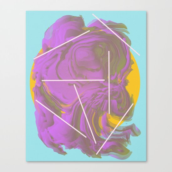 I Don't Want To Wait | Abstract Art Canvas Print