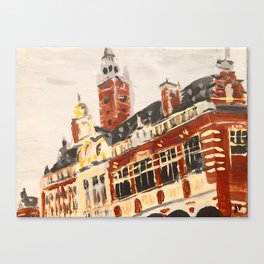 KU Leuven Library; Belgium Canvas Print