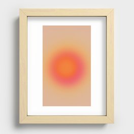 Aura 1 Recessed Framed Print