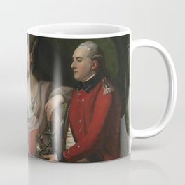 Benjamin West - Portrait Group of the Drummond Family, Peter Auriol Drummond (1754-1799), Mary Bridg Coffee Mug