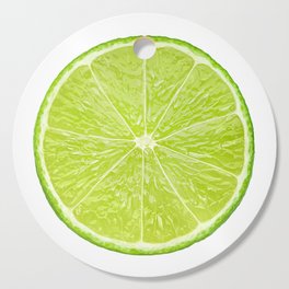 Slice of lime Cutting Board