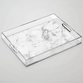 White Marble Acrylic Tray