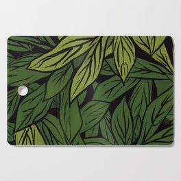 Emerald Foliage Cutting Board