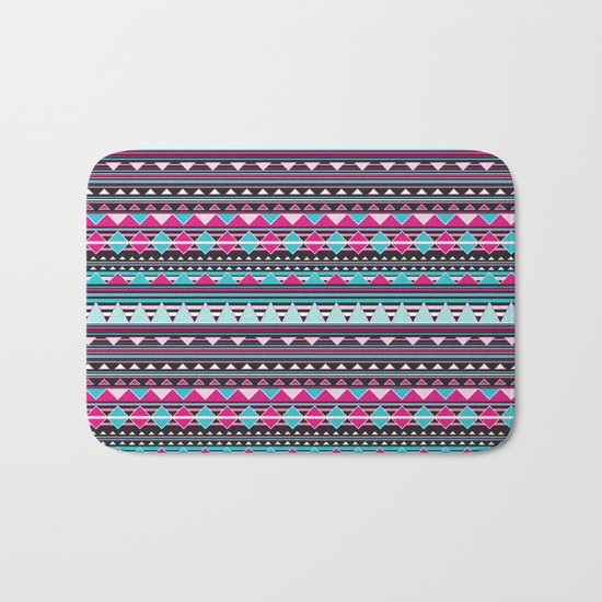 Aztec Stripes by Everett Co Bath Mat