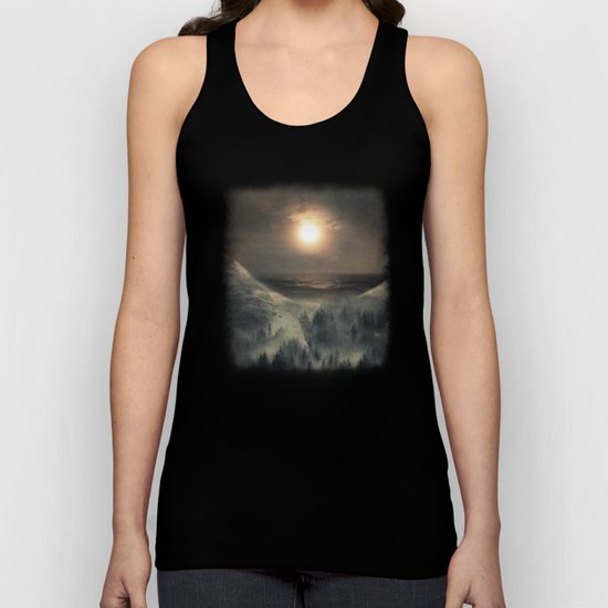 Hope in the moon Unisex Tank Top