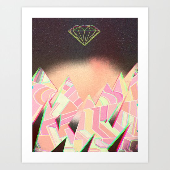 Diamond Sky Art Print