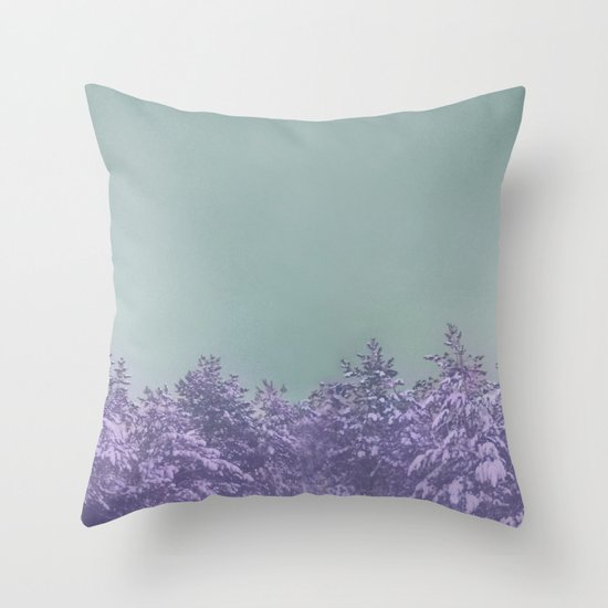 Enchanted Forest Throw Pillow