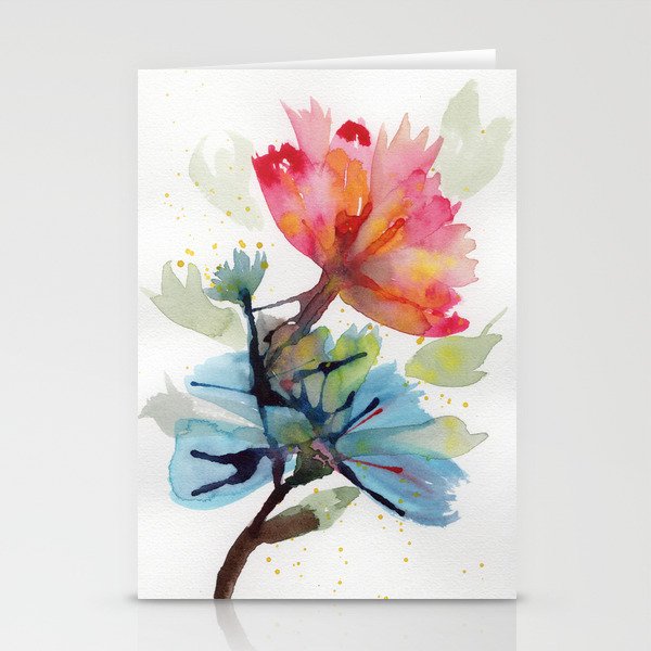 Ballet Blossoms Stationery Cards