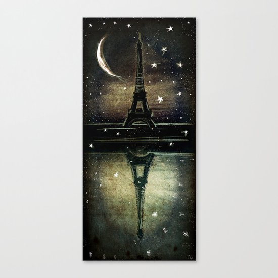 Paris Midnight Canvas Print