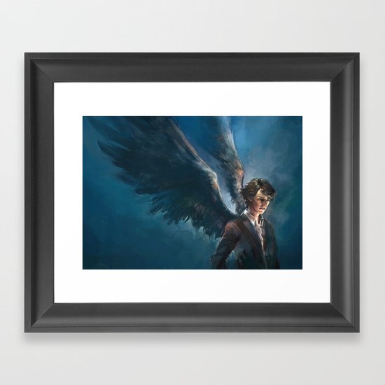 A City on the Head of a Pin Framed Art Print