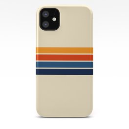 Classic Retro Stripes iPhone Case